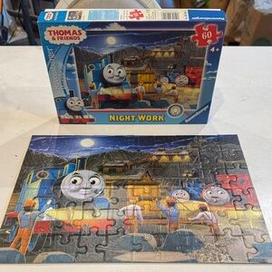 Ravensburger Thomas & Friends Night Work Puzzle - Blue and Red